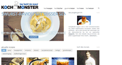 Desktop Screenshot of kochmonster.de